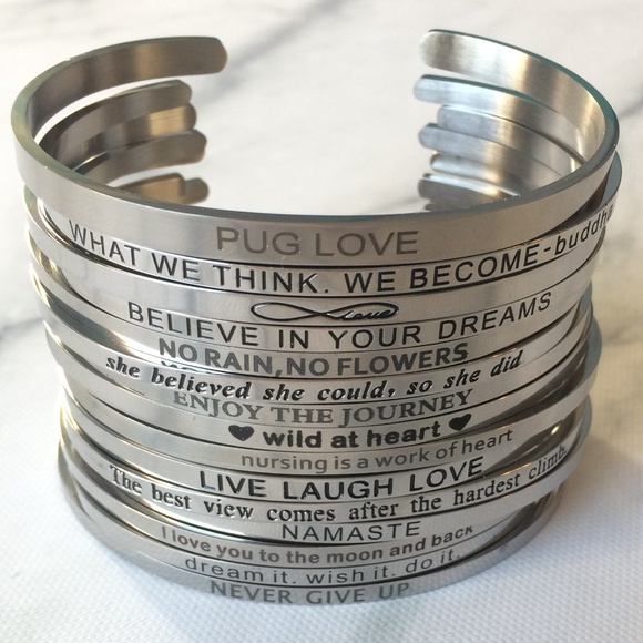 Jewelry - 3 for $25 SALE Inspiration Bangles